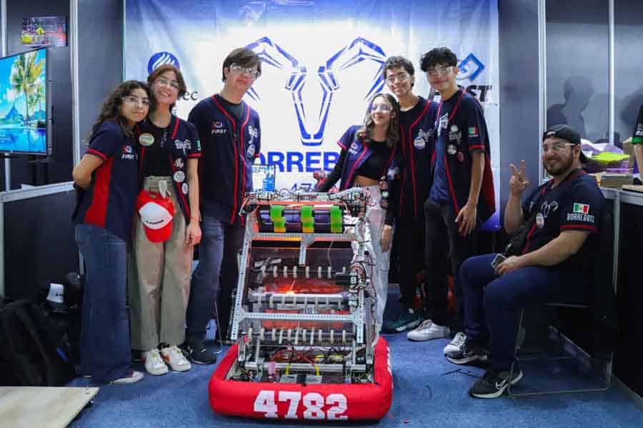 Equipo actual de Borrebots en el regional Monterrey 2024