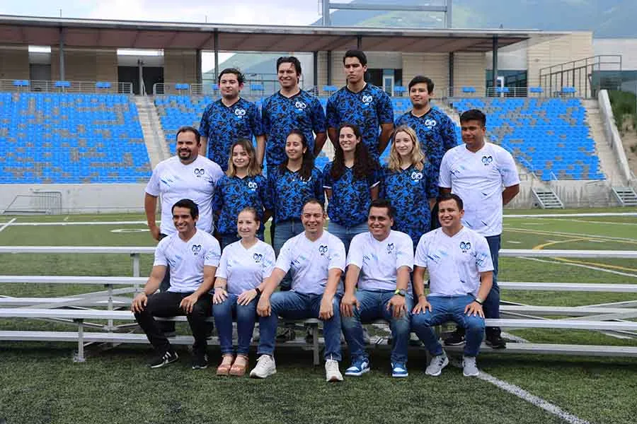 Equipo de Tenis de Mesa de Borregos Monterrey que va a la Universiada Nacional 2023.