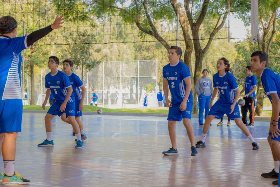 equipo de voleibol representando a sinaloa en intecampus 2019