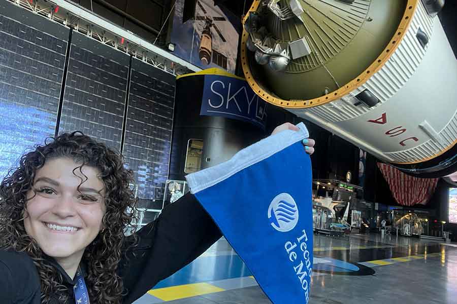 Estudiante participó en el International Air and Space Program patrocinado por la NASA