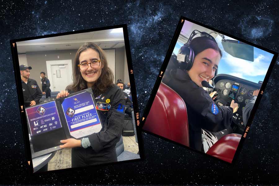 Estudiante Tec gana primer lugar International Air and Space Program 2023