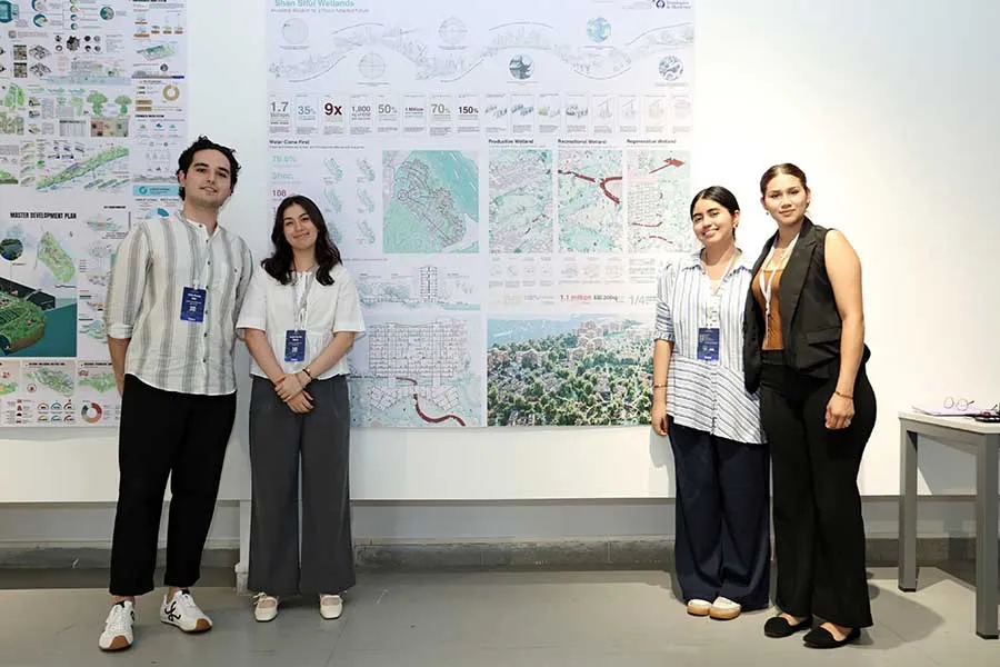 Estudiantes del Tec que participaron en el Designing Resilience en China.