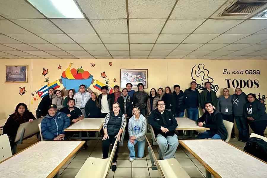Estudiantes del Tec CDJ dejan huella en la Casa del Migrante
