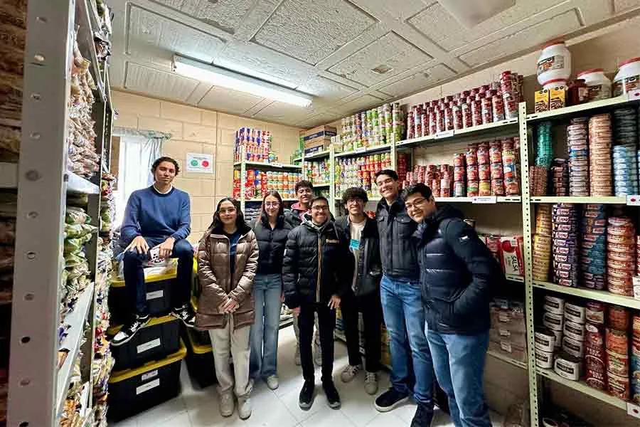 Estudiantes del Tec CDJ dejan huella en la Casa del Migrante