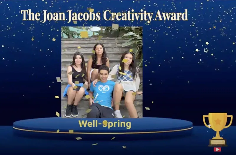 Estudiantes de segundo semestre de la PrepaTec Cuernavaca obtuvieron "The Joan Jacobs Creativy Award" por la innovación social más creativa en el 2025 Jacobs Teen Innovation Challenge de la Universidad de San Diego.