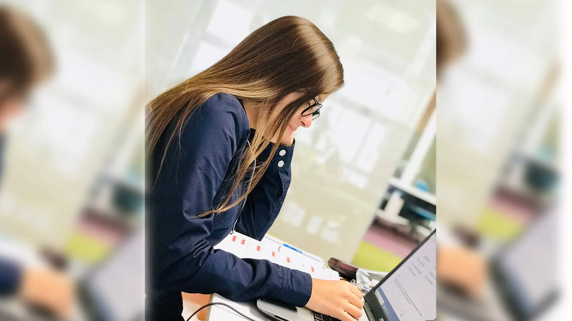 Daniela en campus