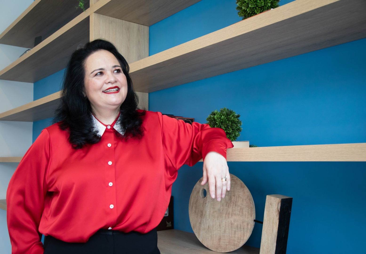 Eva Trujillo reconocida por su trabajo en salud mental