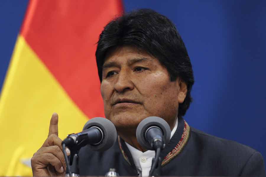 Evo Morales.