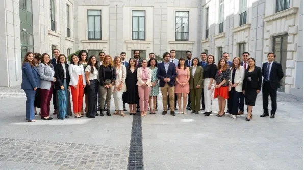 María Fernanda Cámara participando en la XIX edición del programa Jóvenes Líderes Iberoamericanos. 