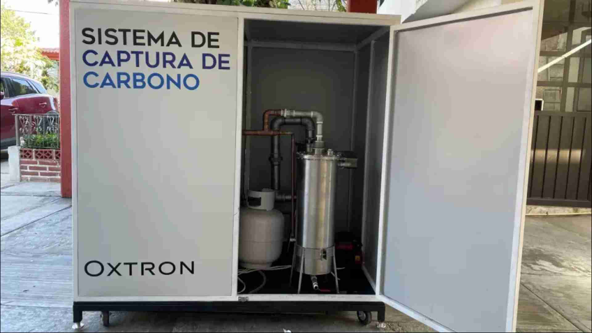Dispositivo que ofrece Oxtron para medir y capturar las emisiones de carbono