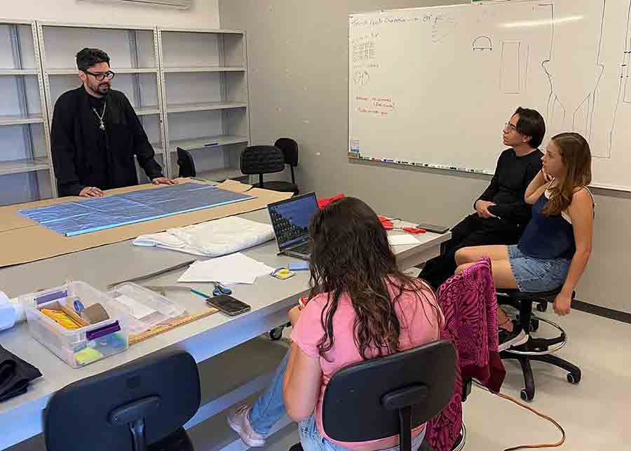 Explicar ciencia con textiles fue posible gracias a la dinámica creada por el Tec Guadalajara.
