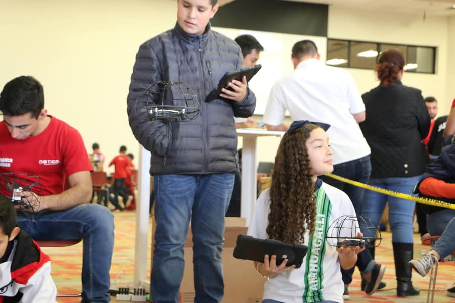 Expo Drones y Robots en el Tec campus Guadalajara