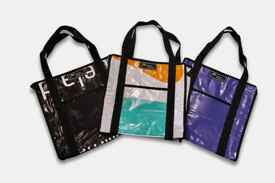 Totebags del FDL hechas con lona