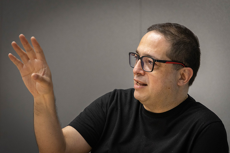 Fernando Huerta es egresado del Tec de la carrera de Ingeniero en Sistemas Electrónicos. FOTO: Kevin Chaires