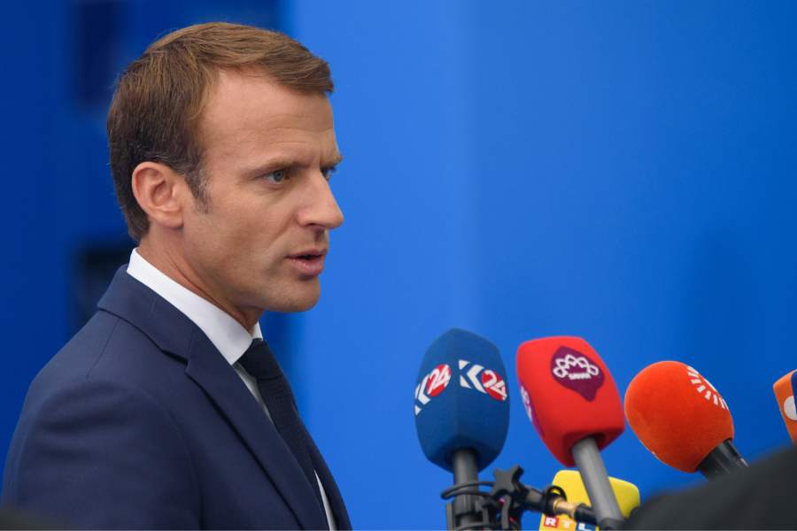 figuras relevantes 2024 Emmanuel Macron