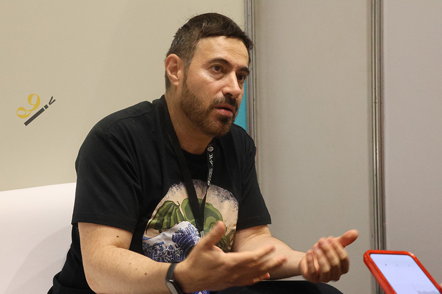 Jaime Alfonso Sandoval en entrevista