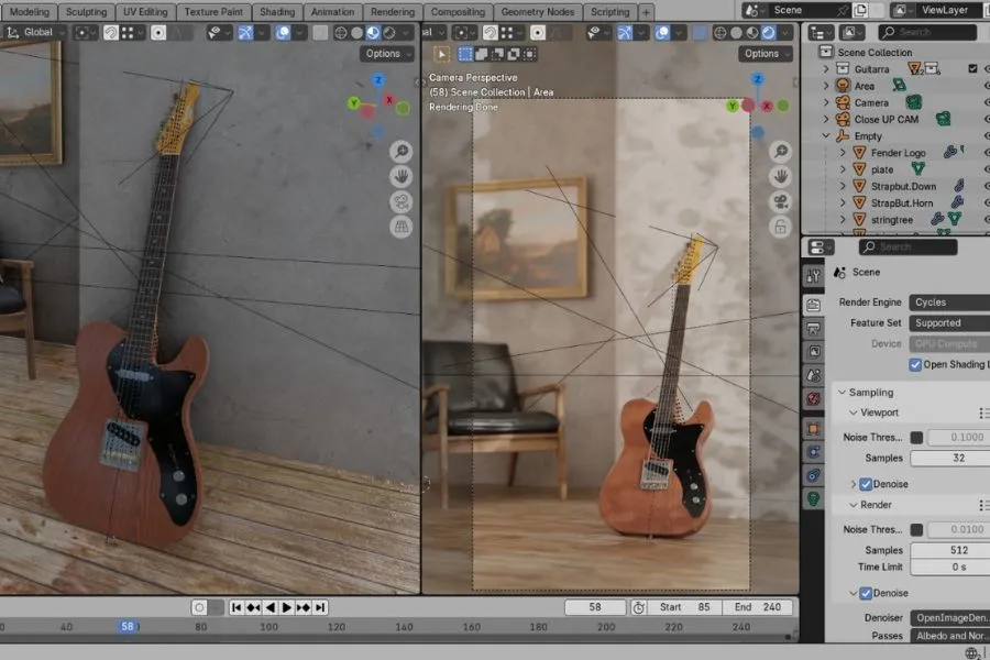 Ejemplo blender exatec
