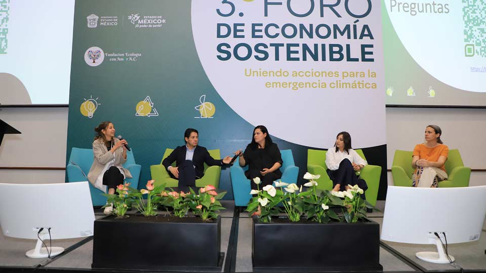 Foro de Economía Sostenible realizado por Tec campus Estado de México