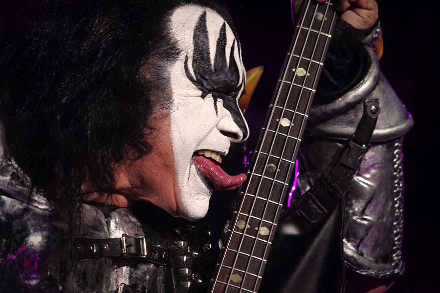 Fotografía de Gene Simmons de Salvador Bonilla.