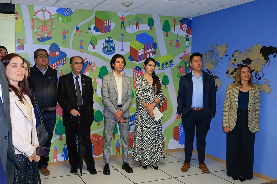 directivos Tec en inauguración del CFC