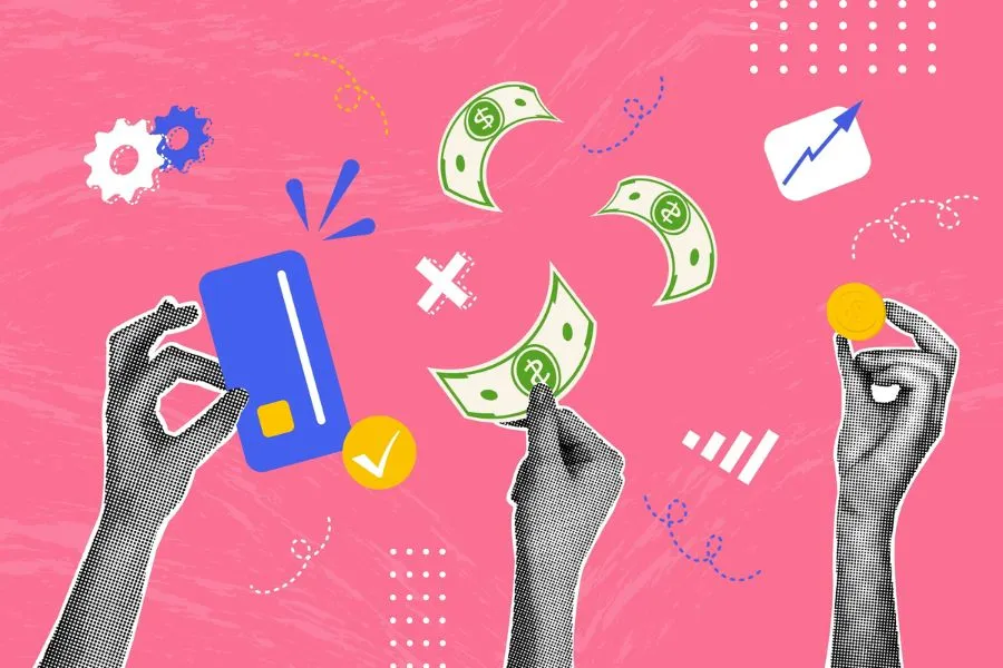 Imagen conceptual sobre comercio digital en la gen z