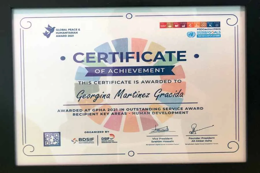 Diversas campañas la impulsaron a ser premiada en Dubái