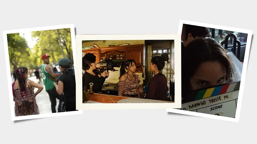 Estudiantes del Tec grabando Xoco