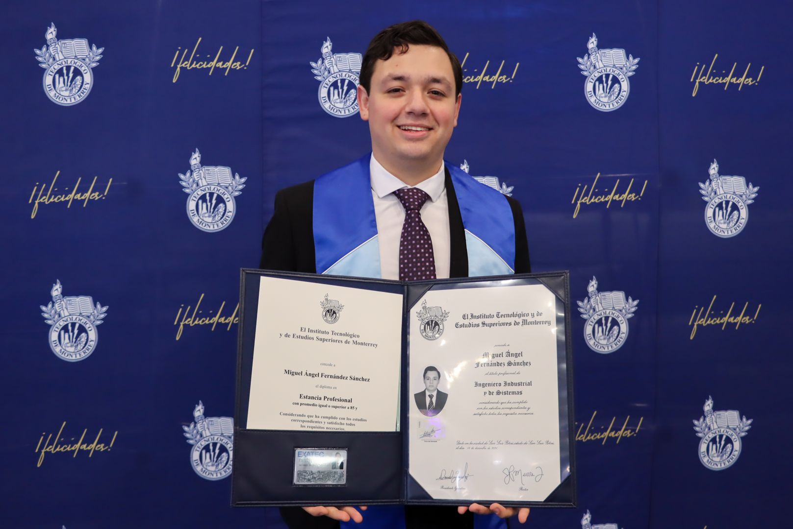 Miguel Fernandez EXATEC de Ingenier&iacute;a industrial y de sistemas