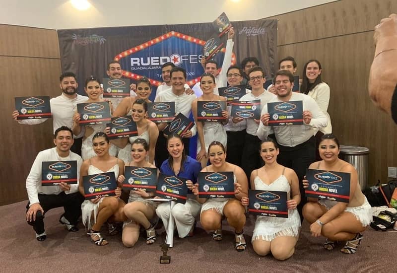 Grupo de Baile de Salón del Tec Guadalajara gana el concurso de salsa cubana: Rueda Fest