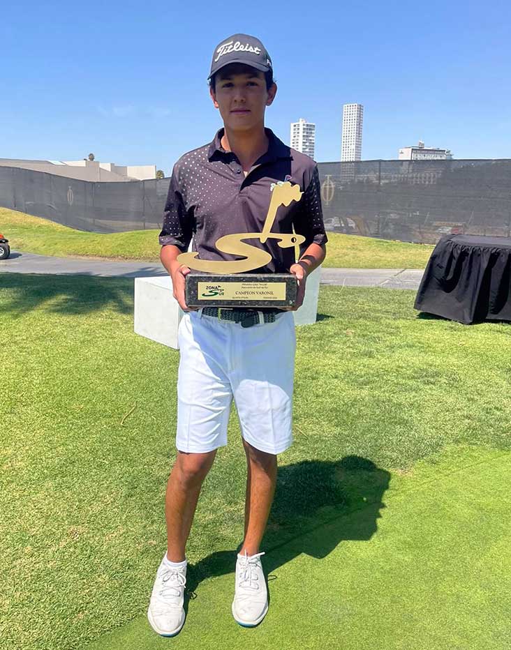 Héctor Daniel Arriaga Hernández, estudiante de 4to. semestre de la PrepaTec Cuernavaca, se ha consolidado como una joven promesa del golf amateur en México al colocarse en la posición 955 a nivel mundial dentro The World Amateur Golf Rankings (WAGR).