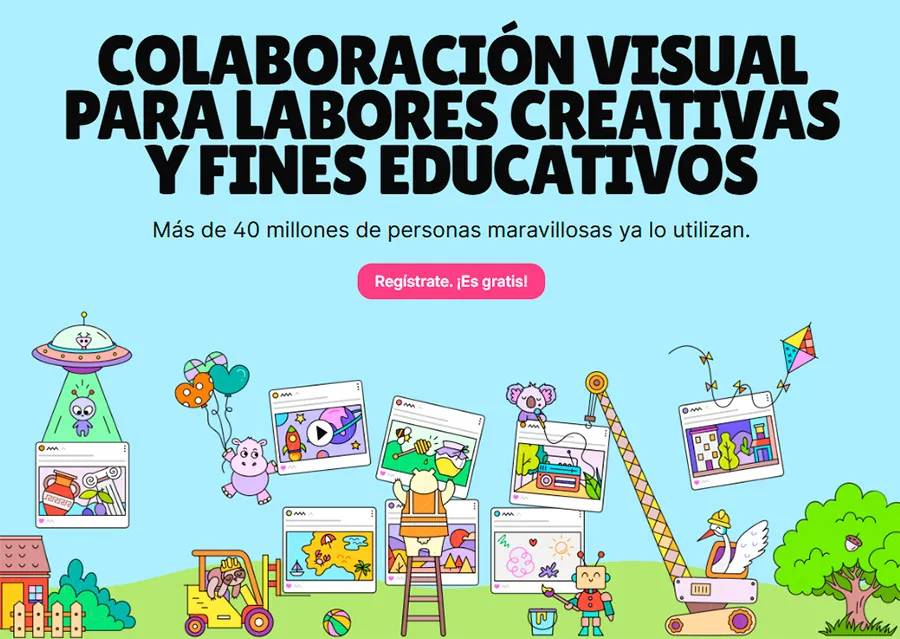 Herramienta educativa digital para colaboración, Padlet
