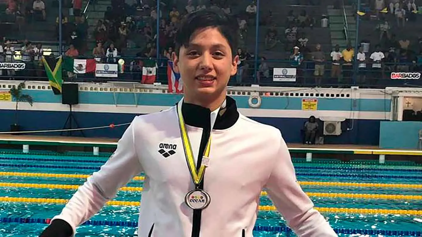 Carlos Kossio, nadador y estudiante del Tec Guadalajara, participará en Juegos Panamericanos Junior.