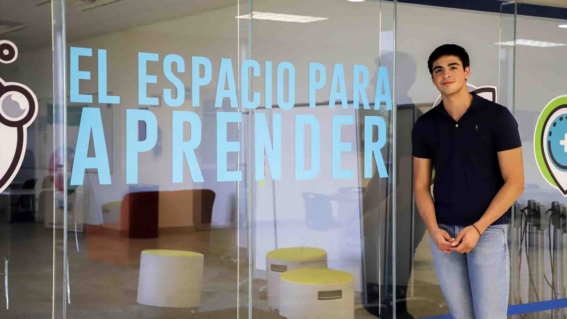 Ricardo Bretado, alumno del Tec campus Laguna