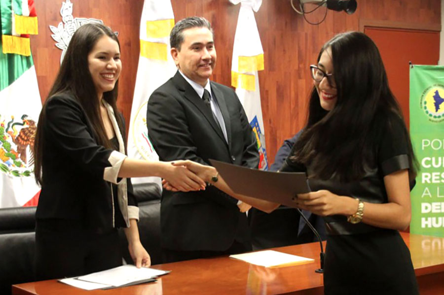 Nidia López, Promotores Universitarios de Derechos Humanos