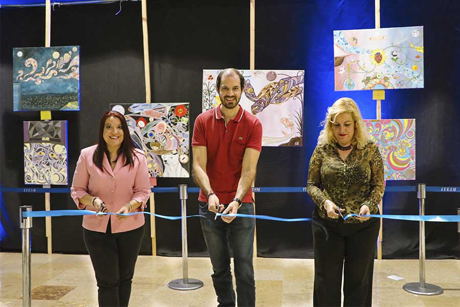 Eduado inaugura su exposición de arte