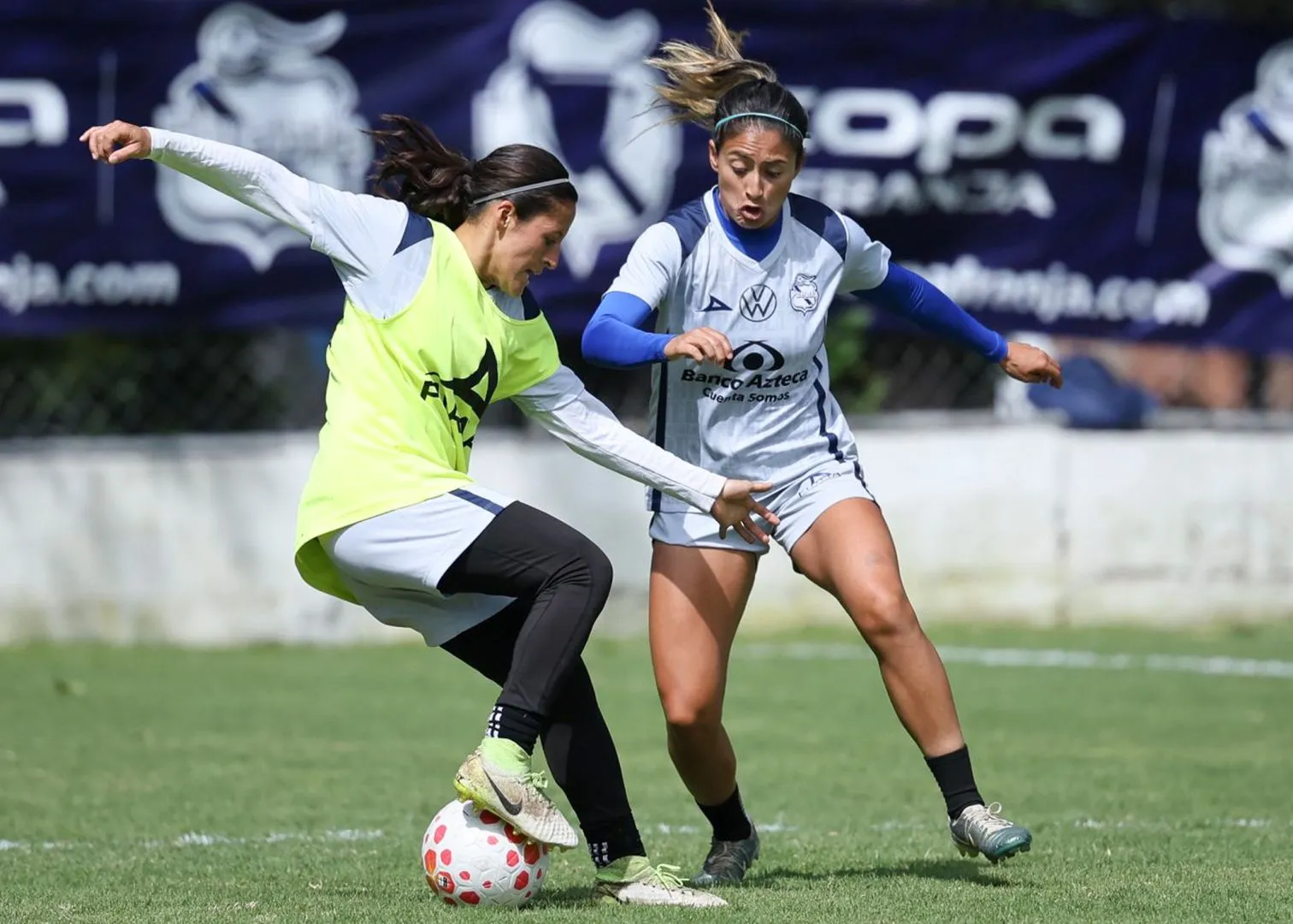 Sheila Vivanco en entrenamiento