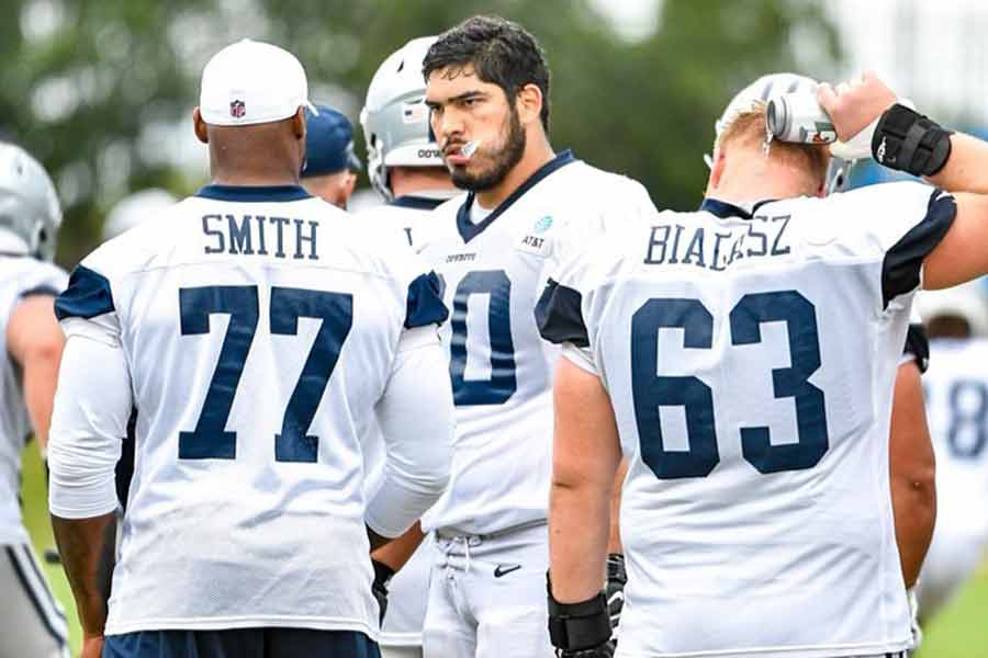 Isaac Alarcón ha entrenado con Dallas desde el año pasado. 