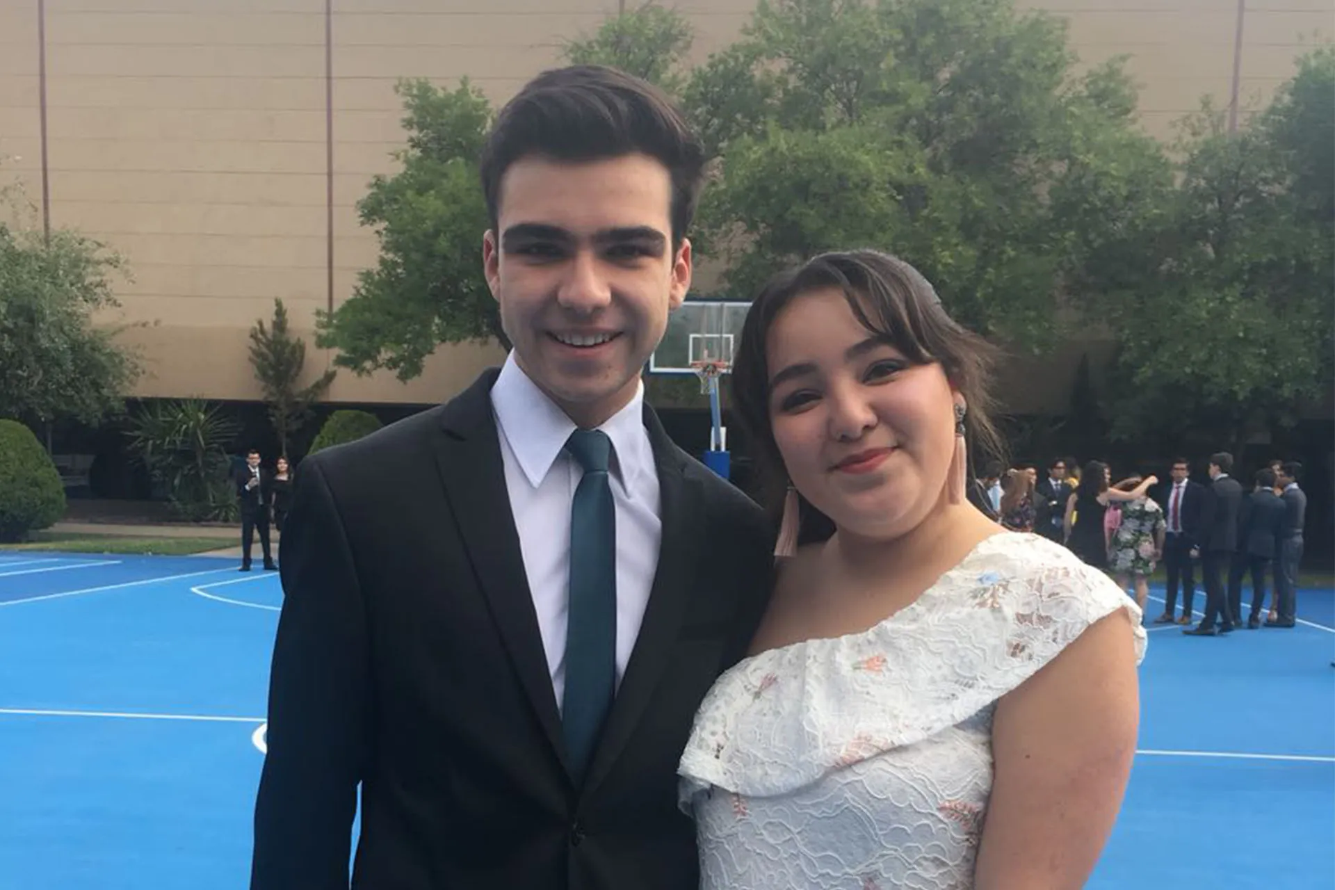 Raúl y Pamela
