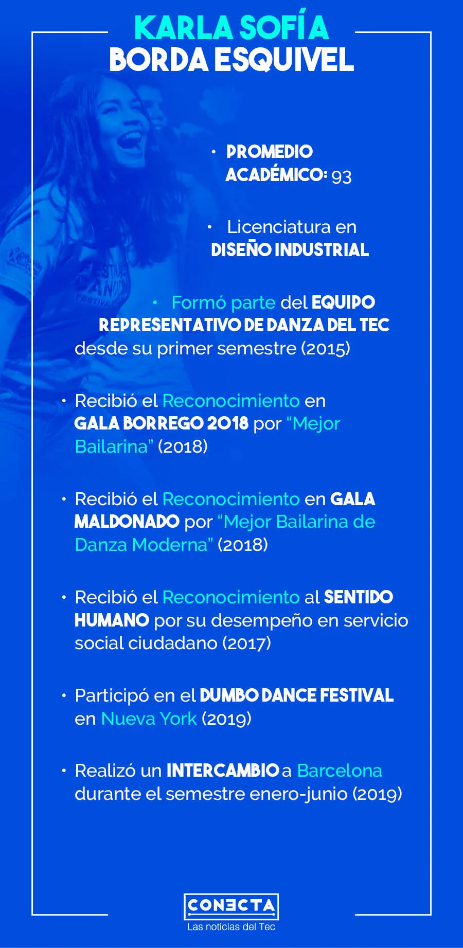 Trayectoria Karla Borda Tec de Monterrey