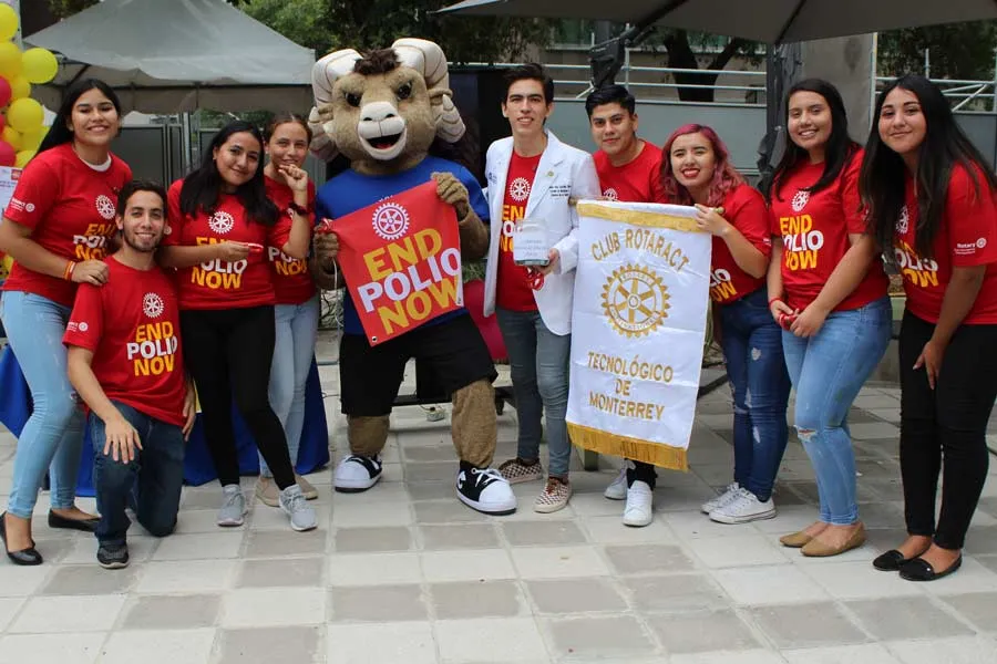 Karla además fungió como presidenta del Club Rotaract del campus Monterrey.