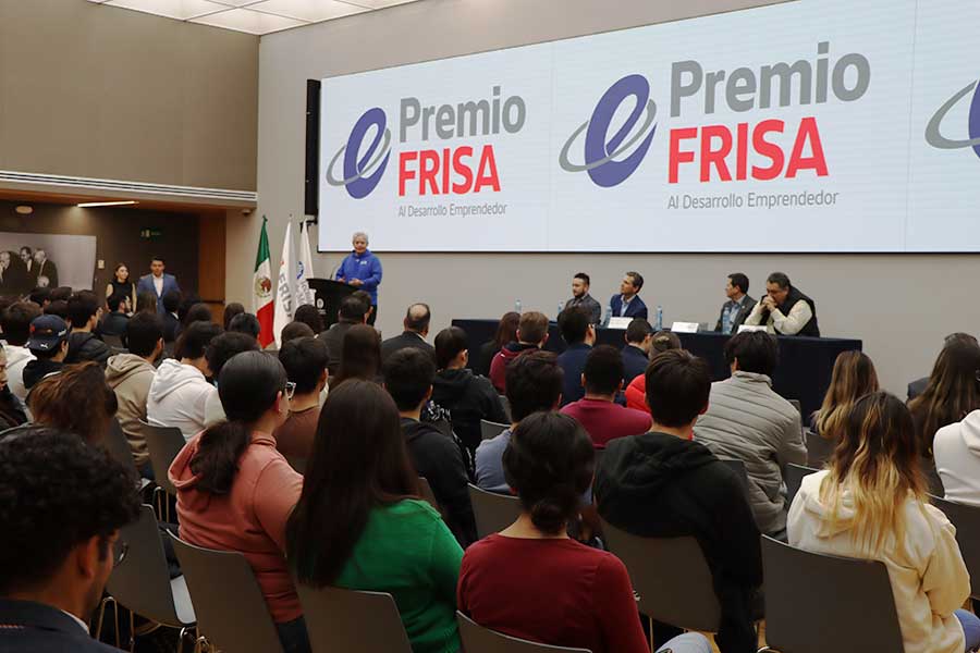 La ceremonis de premiación del Premio FRISA se llevó a cabo en la Sala Mayor de Rectoría del campus Monterrey.