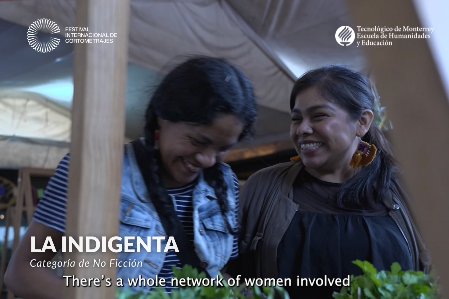 Escena del documental La Indigenta, dirigido por Sheyla Guevara, sobre una mujer que encuentra sanación y comunidad a través del pulque.