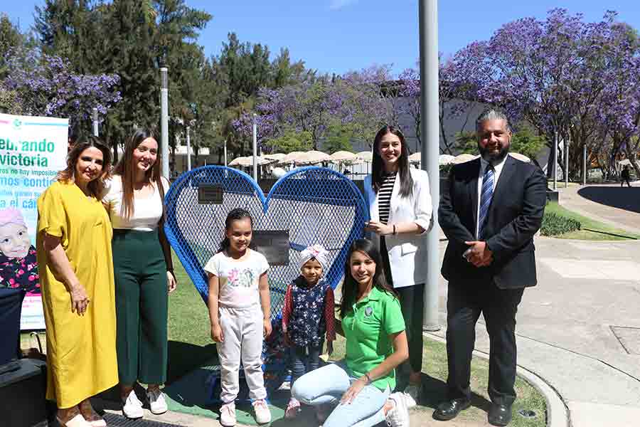 Labor social con asociación Mi Gran Esperanza para ayudar a niños con cáncer.