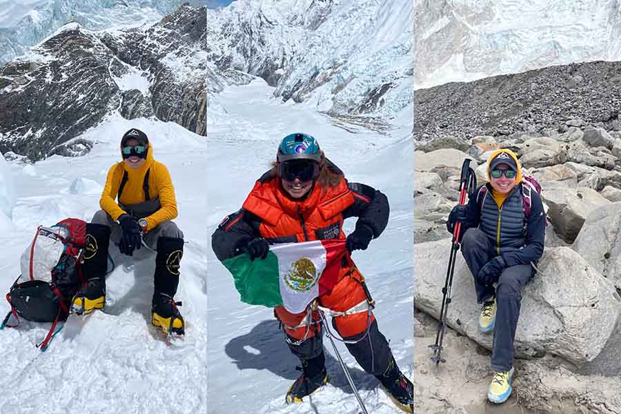 Andrea Dorantes expedición Everest