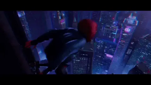 Spiderman en un edificio