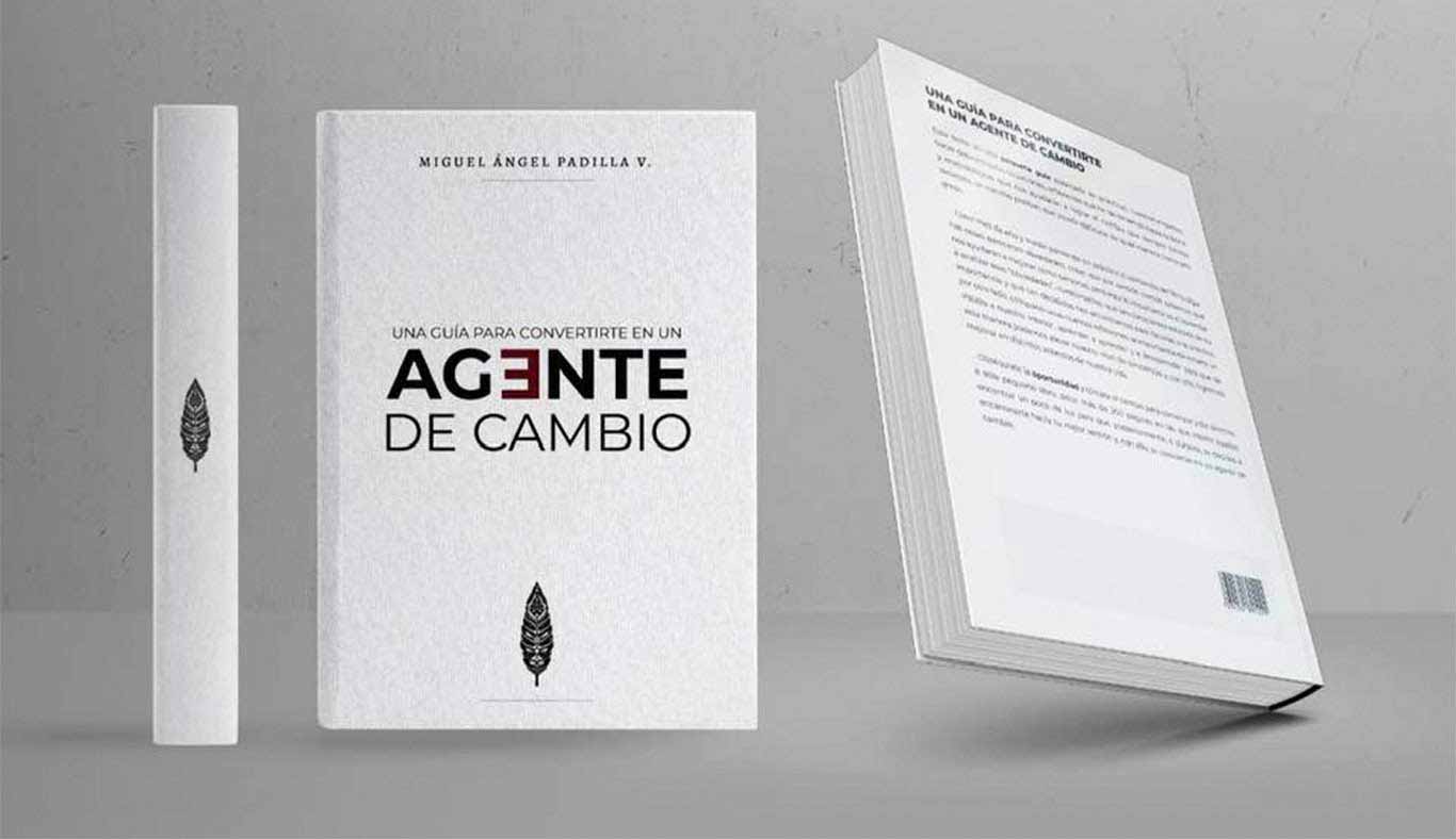 Libro agente de cambio escrito por Miguel Ángel