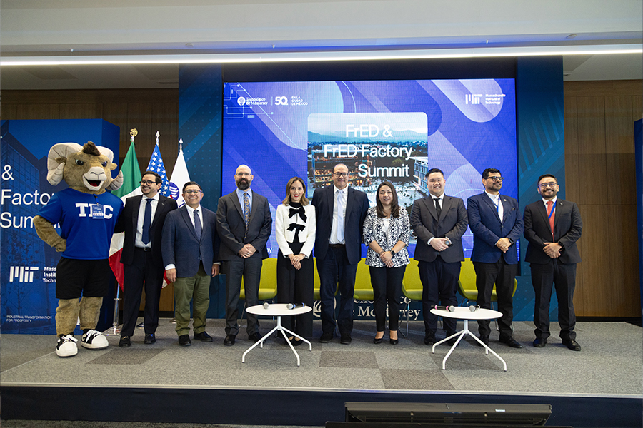 directivos del Tec y MIT