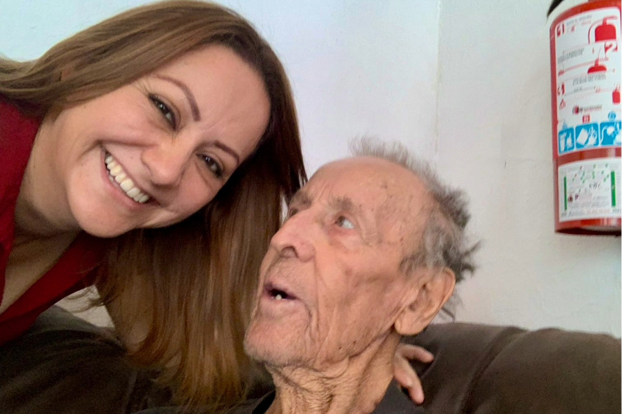 Lluvia Gutiérrez, directora de la Asociación Guadalupana de Ayuda a Necesitados, en Chihuahua.