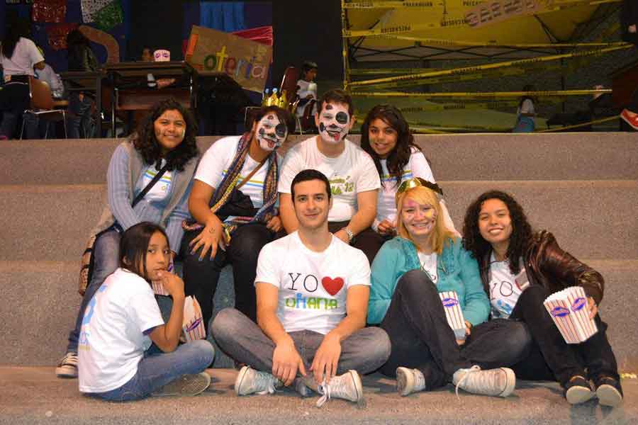 Miguel Salazar participó como voluntario en el Campamento Ohana del Tec de Monterrey.