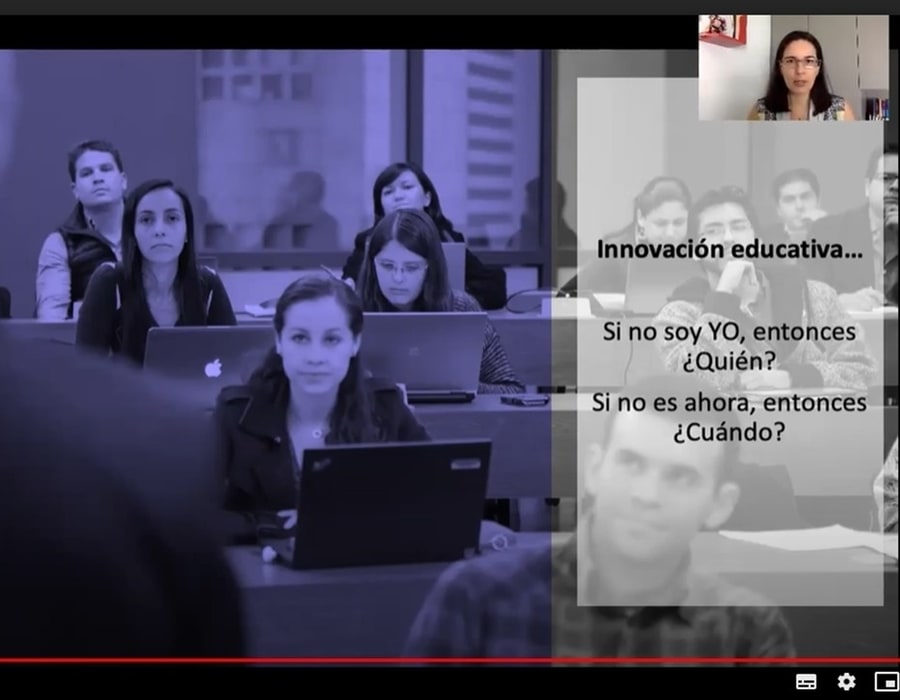 Invitó a revisar contenidos para aportar valor a la educación